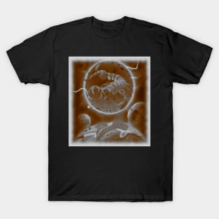 AI generated lion scorpion hybrid sandwich world T-Shirt